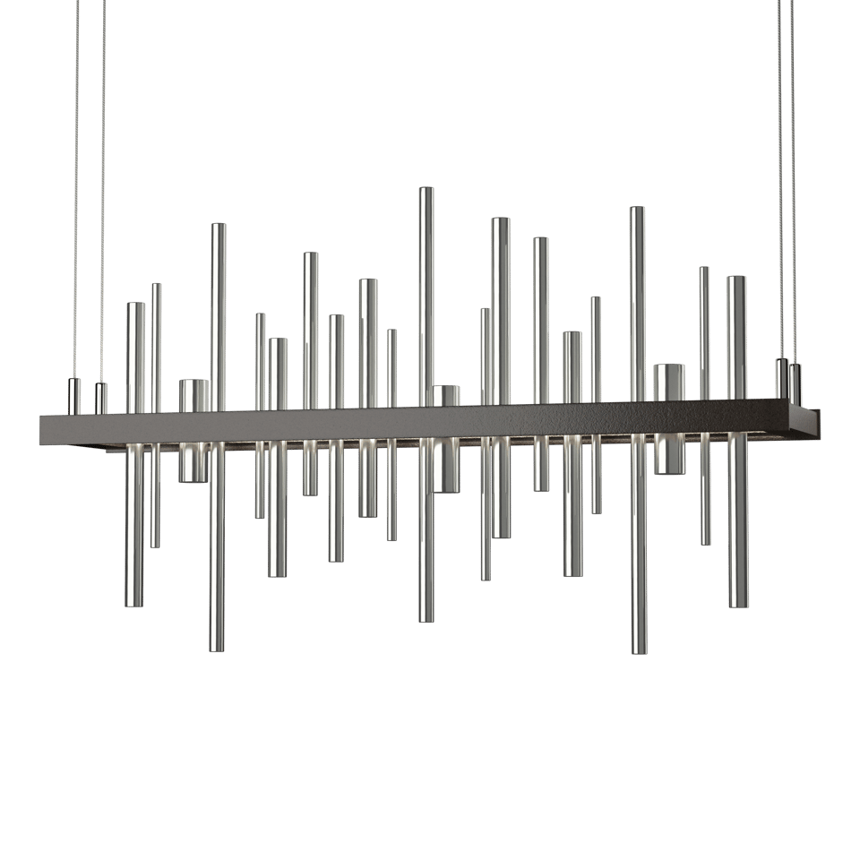 Cityscape LED Pendant Light by Hubbardton Forge, 24W, Dimmable, Adjustable Height, Contemporary Design