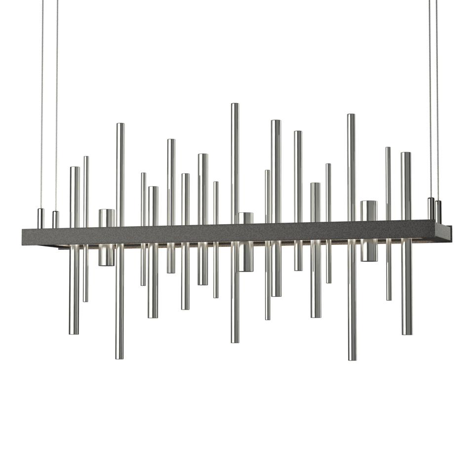 Cityscape LED Pendant Light by Hubbardton Forge, 24W, Dimmable, Adjustable Height, Contemporary Design