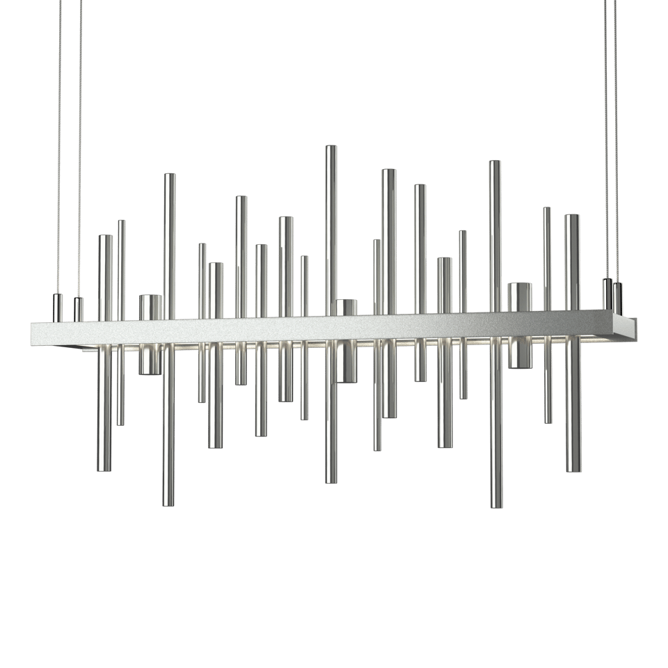 Cityscape LED Pendant Light by Hubbardton Forge, 24W, Dimmable, Adjustable Height, Contemporary Design