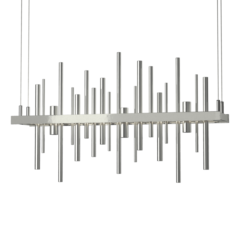 Cityscape LED Pendant Light by Hubbardton Forge, 24W, Dimmable, Adjustable Height, Contemporary Design