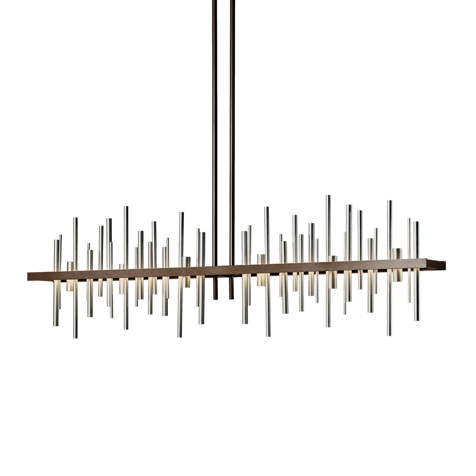 Cityscape Large LED Pendant Light by Hubbardton Forge, Handcrafted, Energy Efficient, 2400 Lumens, 3000K