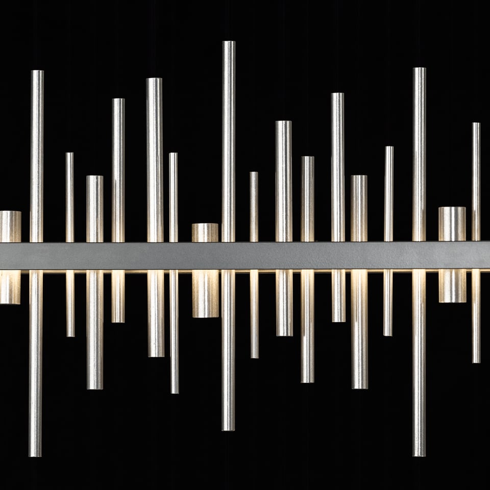 Cityscape Large LED Pendant Light by Hubbardton Forge, Handcrafted, Energy Efficient, 2400 Lumens, 3000K