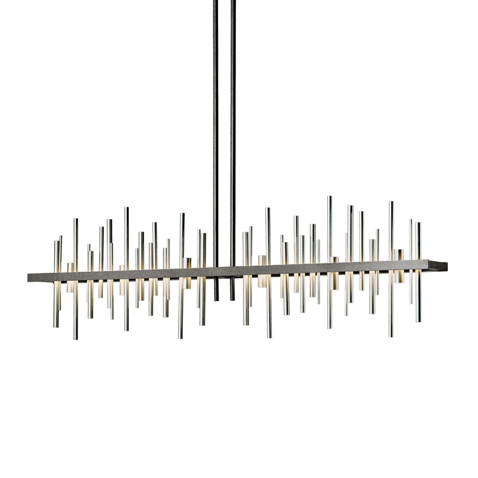 Cityscape Large LED Pendant Light by Hubbardton Forge, Handcrafted, Energy Efficient, 2400 Lumens, 3000K