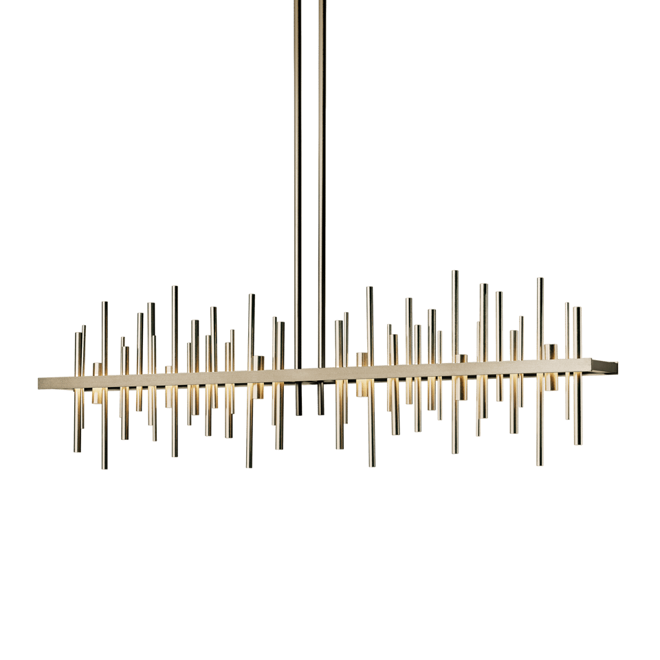 Cityscape Large LED Pendant Light by Hubbardton Forge, Handcrafted, Energy Efficient, 2400 Lumens, 3000K