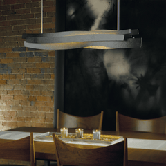 Hubbardton Forge Landscape LED Pendant Light, Energy-Efficient, Dimmable, Modern Design, 940 Lumens