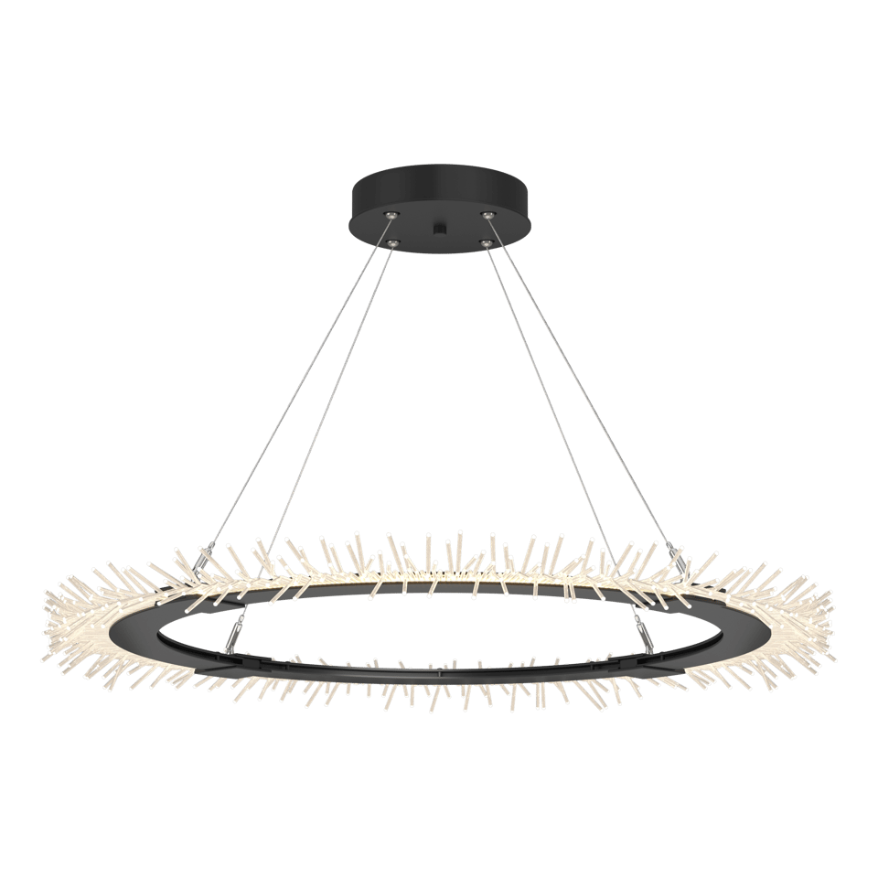 Hubbardton Forge Anemone 24-Inch Circular LED Pendant Light, Dimmable, Multiple Finishes Available