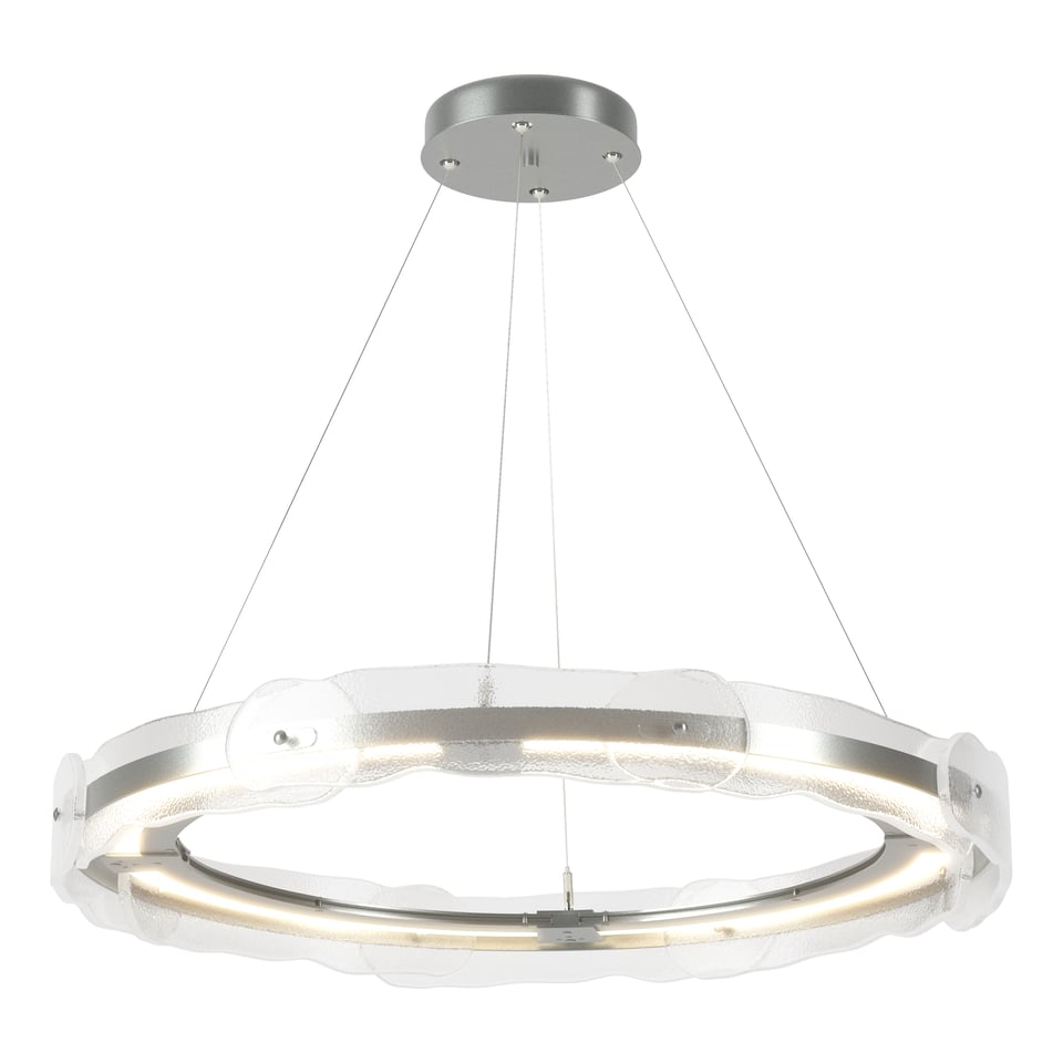 Solstice LED Pendant Light by Hubbardton Forge - Handcrafted Art Glass, 1350 Lumens, Eco-Friendly Design