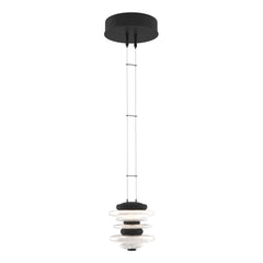 Hubbardton Forge Cairn Mini Pendant Light, 13W, 650 Lumens, Dimmable, UL Damp Rated, Various Finishes