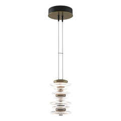 Cairn Large Mini Pendant Light by Hubbardton Forge, 10.1" H, Dimmable, Custom Finish Options