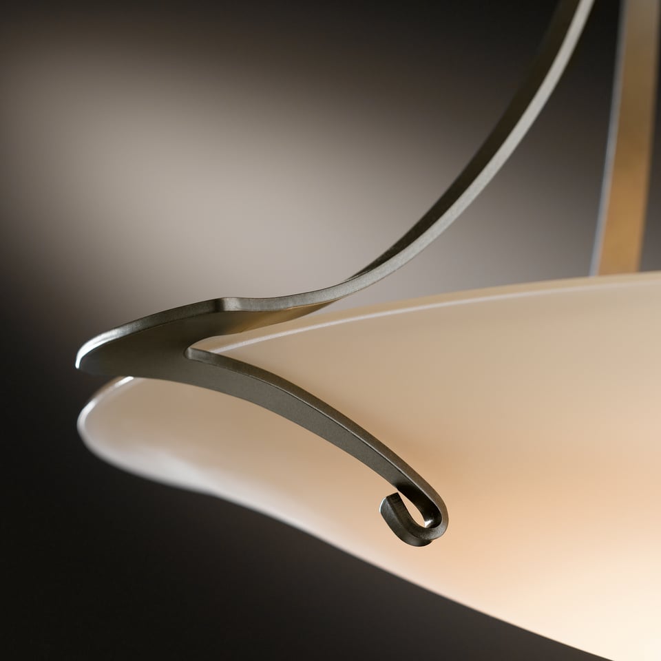 Antasia Pendant Light by Hubbardton Forge - Art Nouveau Inspired, Dimmable, Multiple Finish Options