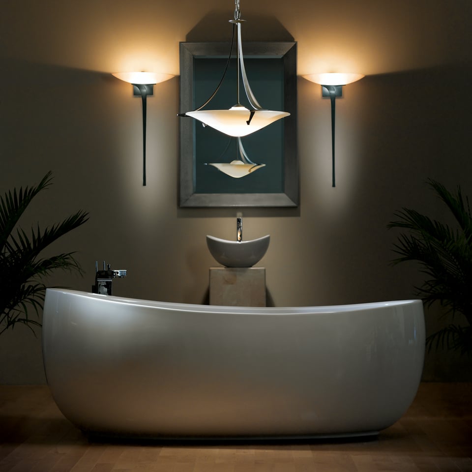 Antasia Pendant Light by Hubbardton Forge - Art Nouveau Inspired, Dimmable, Multiple Finish Options