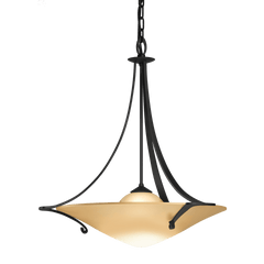 Antasia Pendant Light by Hubbardton Forge - Art Nouveau Inspired, Dimmable, Multiple Finish Options