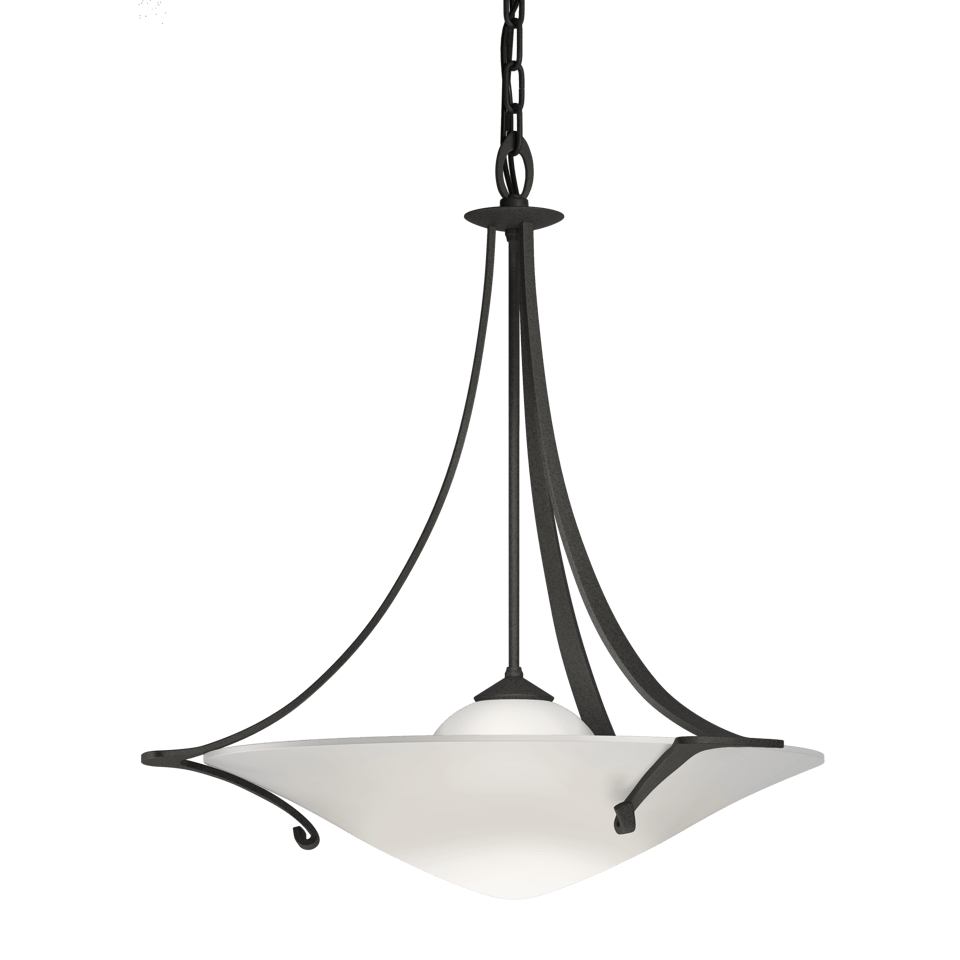 Antasia Pendant Light by Hubbardton Forge - Art Nouveau Inspired, Dimmable, Multiple Finish Options