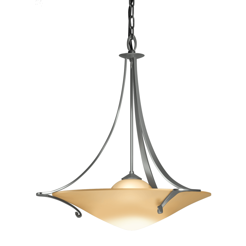 Antasia Pendant Light by Hubbardton Forge - Art Nouveau Inspired, Dimmable, Multiple Finish Options