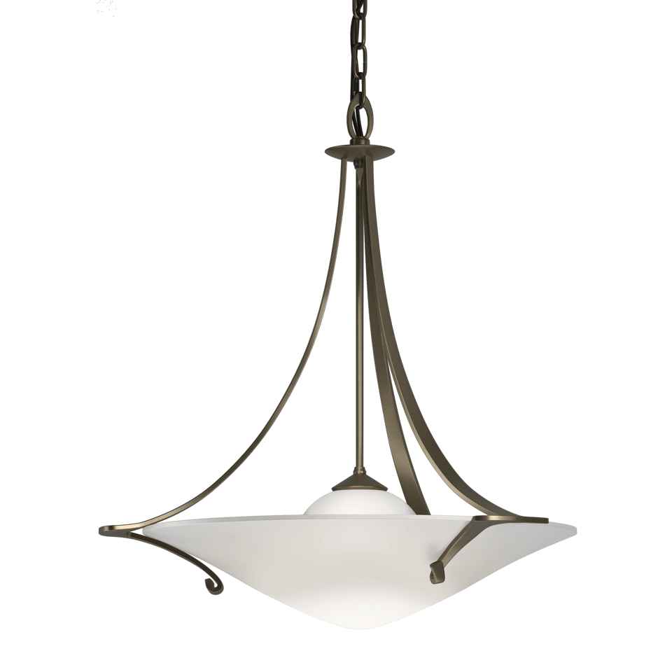 Antasia Pendant Light by Hubbardton Forge - Art Nouveau Inspired, Dimmable, Multiple Finish Options