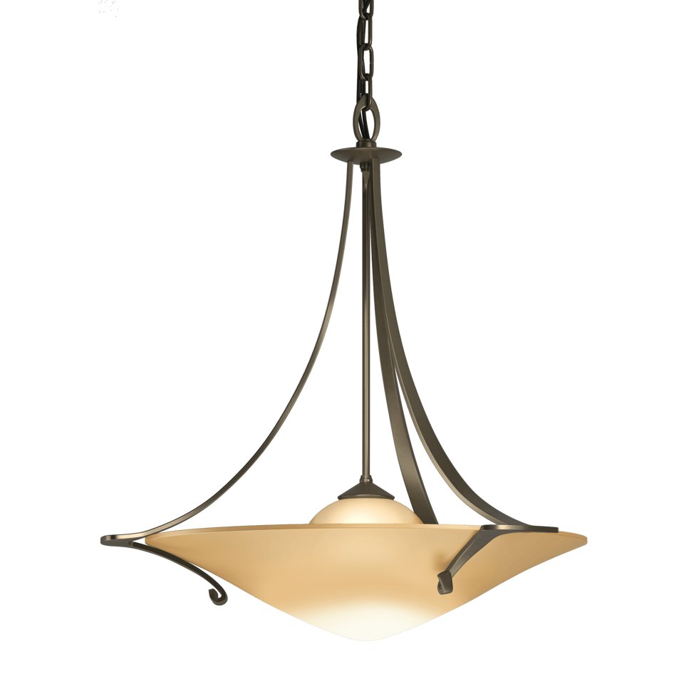 Antasia Pendant Light by Hubbardton Forge - Art Nouveau Inspired, Dimmable, Multiple Finish Options