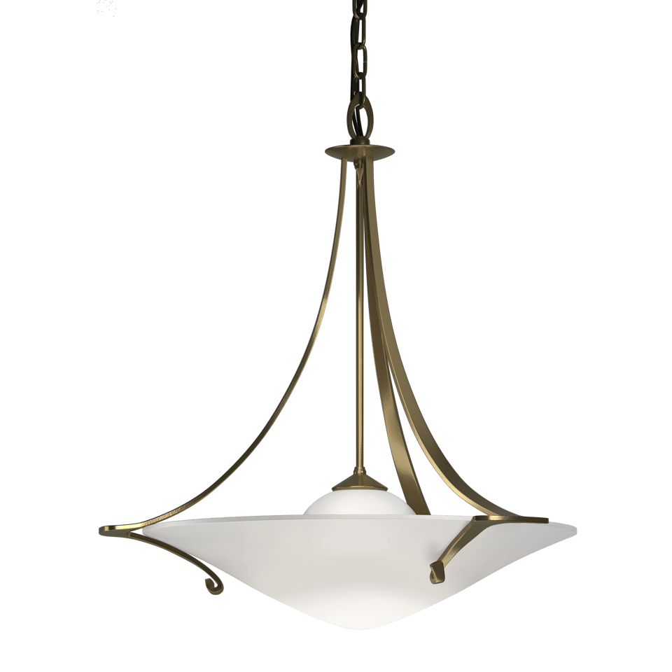 Antasia Pendant Light by Hubbardton Forge - Art Nouveau Inspired, Dimmable, Multiple Finish Options