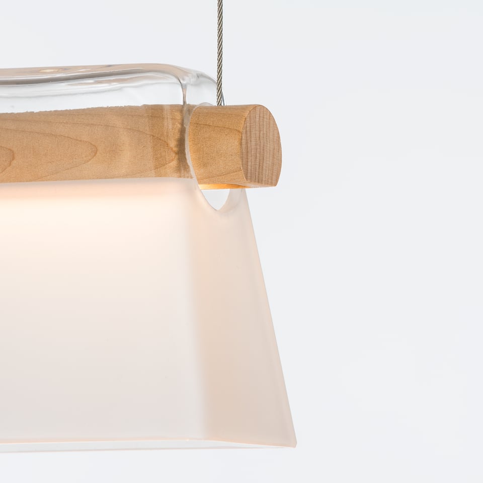 Cowbell LED Mini Pendant Light by Hubbardton Forge, 1-Light, Dimmable, 3000K Warm Glow, Multiple Finishes