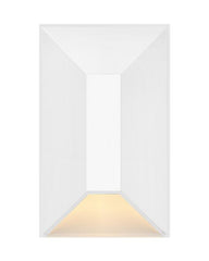 Nuvi Small Rectangular 12V LED Deck Sconce by Hinkley Lighting - Durable Vinyl Alloy, Modern Design, Dimmable