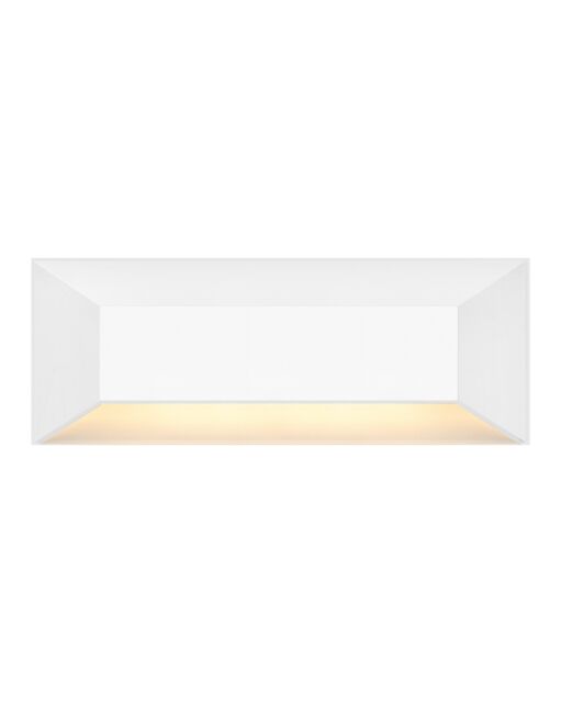 Nuvi Large Rectangular Deck Sconce by Hinkley Lighting - 12V LED, Durable Vinyl Alloy, Indoor/Outdoor Use