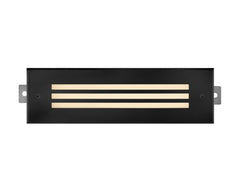 Hinkley Lighting 15335 Sparta Dash LED Louvered Brick Light, 175 Lumens, IP65 Rated, UL Wet