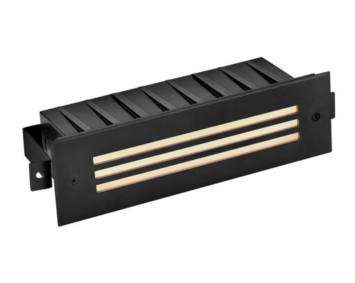 Hinkley Lighting 15335 Sparta Dash LED Louvered Brick Light, 175 Lumens, IP65 Rated, UL Wet