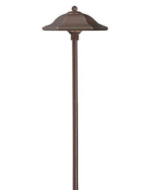 Monticello LED Path Light by Hinkley Lighting, 150 Lumens, Dimmable, Copper Bronze Finish