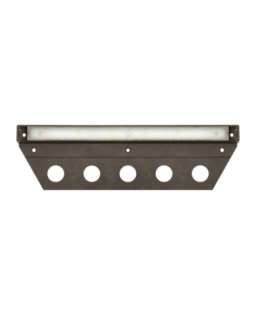 Nuvi Large Outdoor Deck Sconce by Hinkley Lighting - 12V LED, Dimmable, Durable Vinyl Alloy Fixture