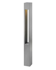 Hinkley Lighting Atlantis Square Large LED Bollard Light - Eco-Friendly, 4W, 340 Lumens, Modern Design