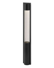 Hinkley Lighting 15607BK Shelter Bollard Light - Modern Black LED Outdoor Fixture with Dimmable 2700K Warm Glow