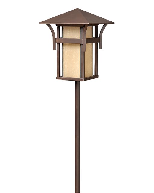 Hinkley Lighting Harbor LED Path Light 1560AR-LL - Anchor Bronze Finish, 250 Lumens, 2.5 Watts