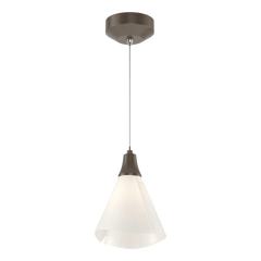 Hubbardton Forge Mobius Low Voltage Mini Pendant Light with Adjustable Height and Dimmable Features