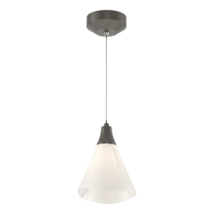 Hubbardton Forge Mobius Low Voltage Mini Pendant Light with Adjustable Height and Dimmable Features