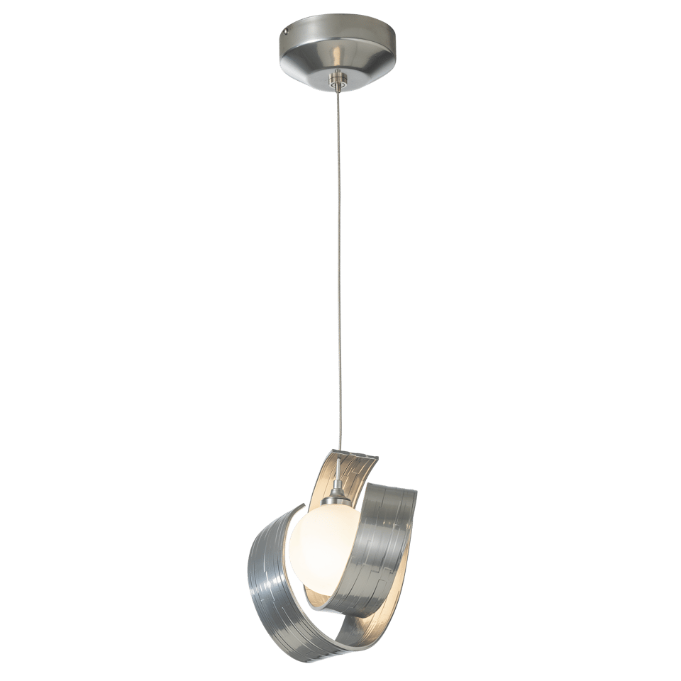 Hubbardton Forge Riza 1-Light Low Voltage Mini Pendant, Dimmable, Handcrafted, Adjustable Height