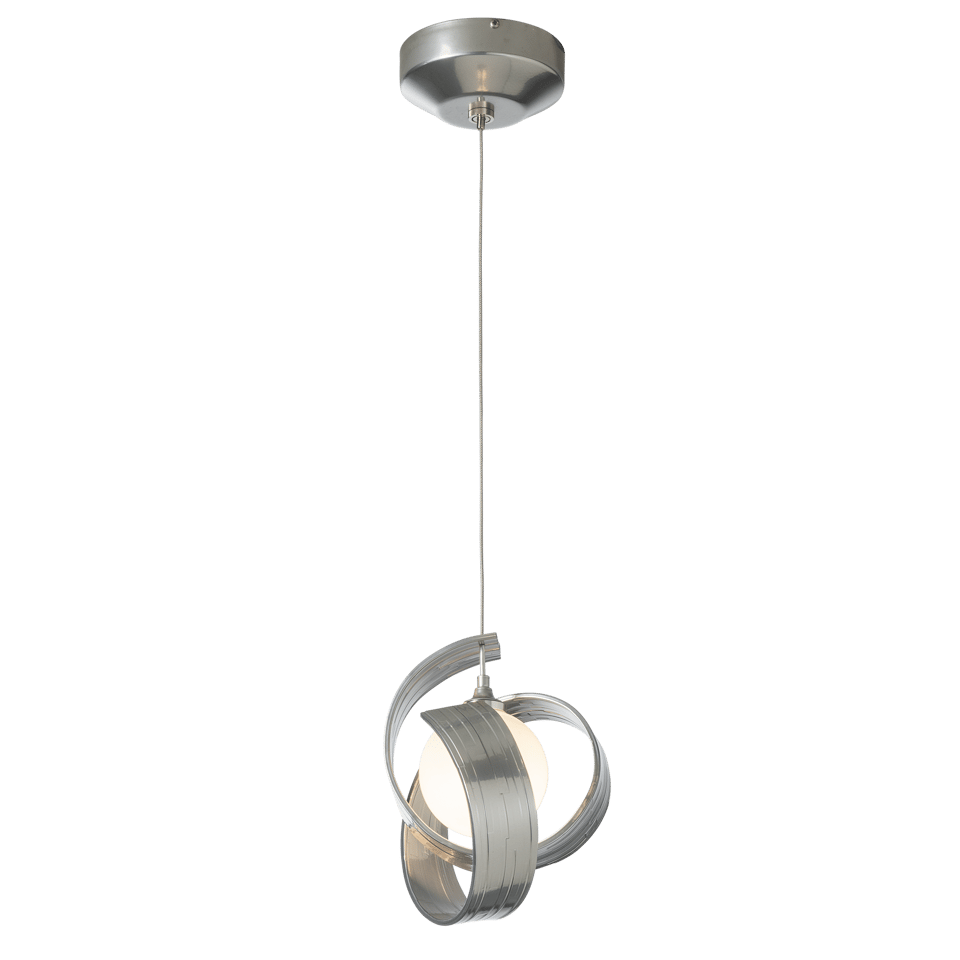 Hubbardton Forge Riza 1-Light Low Voltage Mini Pendant, Dimmable, Handcrafted, Adjustable Height