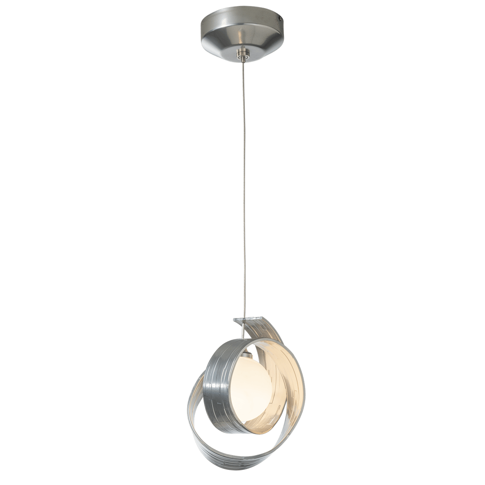 Hubbardton Forge Riza 1-Light Low Voltage Mini Pendant, Dimmable, Handcrafted, Adjustable Height