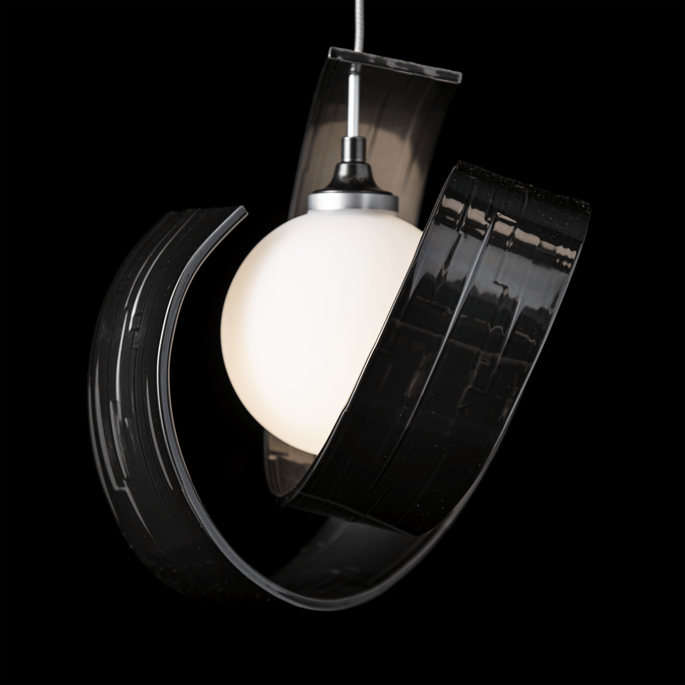 Hubbardton Forge Riza 1-Light Low Voltage Mini Pendant, Dimmable, Handcrafted, Adjustable Height