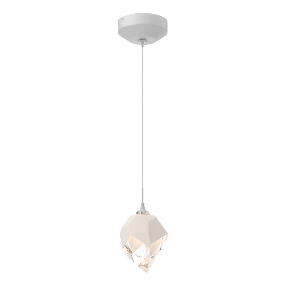 Hubbardton Forge Chrysalis 1-Light Small Pendant With Customizable Finish Options & Dimmable Feature