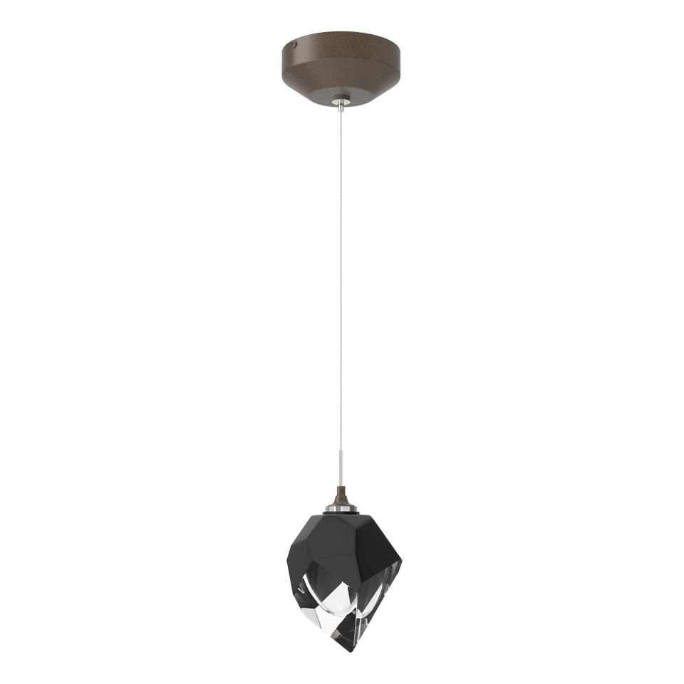 Hubbardton Forge Chrysalis 1-Light Small Pendant With Customizable Finish Options & Dimmable Feature