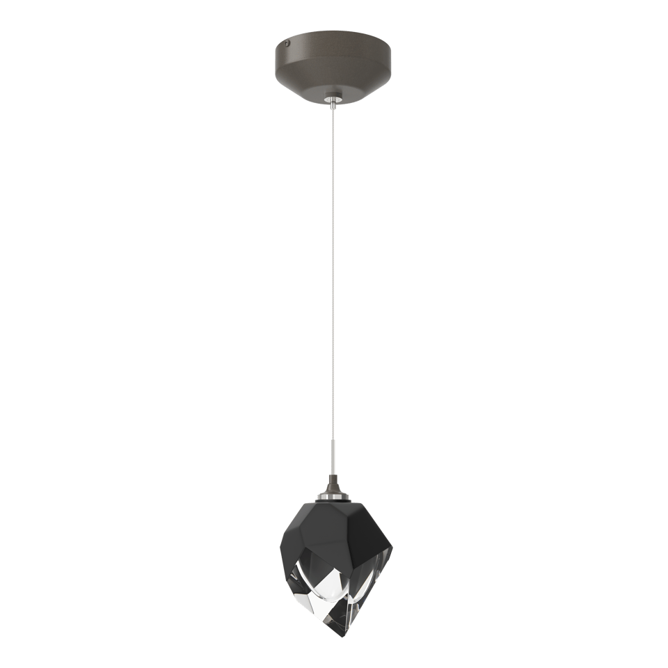 Hubbardton Forge Chrysalis 1-Light Small Pendant With Customizable Finish Options & Dimmable Feature