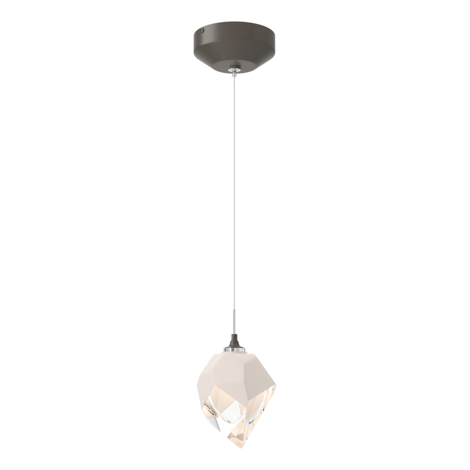 Hubbardton Forge Chrysalis 1-Light Small Pendant With Customizable Finish Options & Dimmable Feature