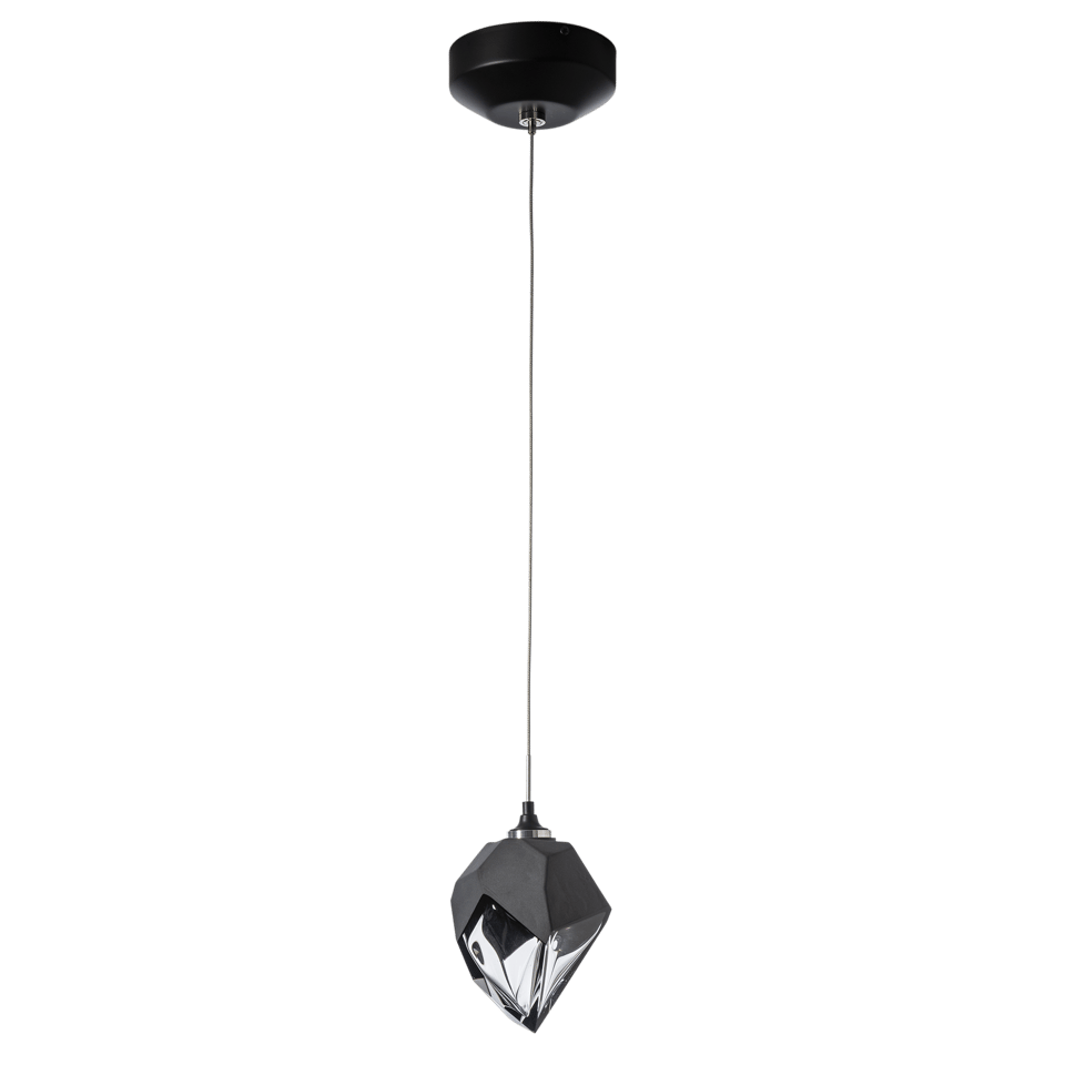 Hubbardton Forge Chrysalis 1-Light Small Pendant With Customizable Finish Options & Dimmable Feature