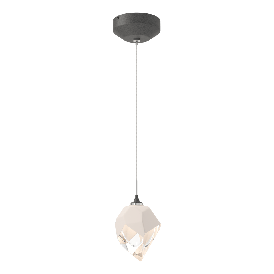 Hubbardton Forge Chrysalis 1-Light Small Pendant With Customizable Finish Options & Dimmable Feature