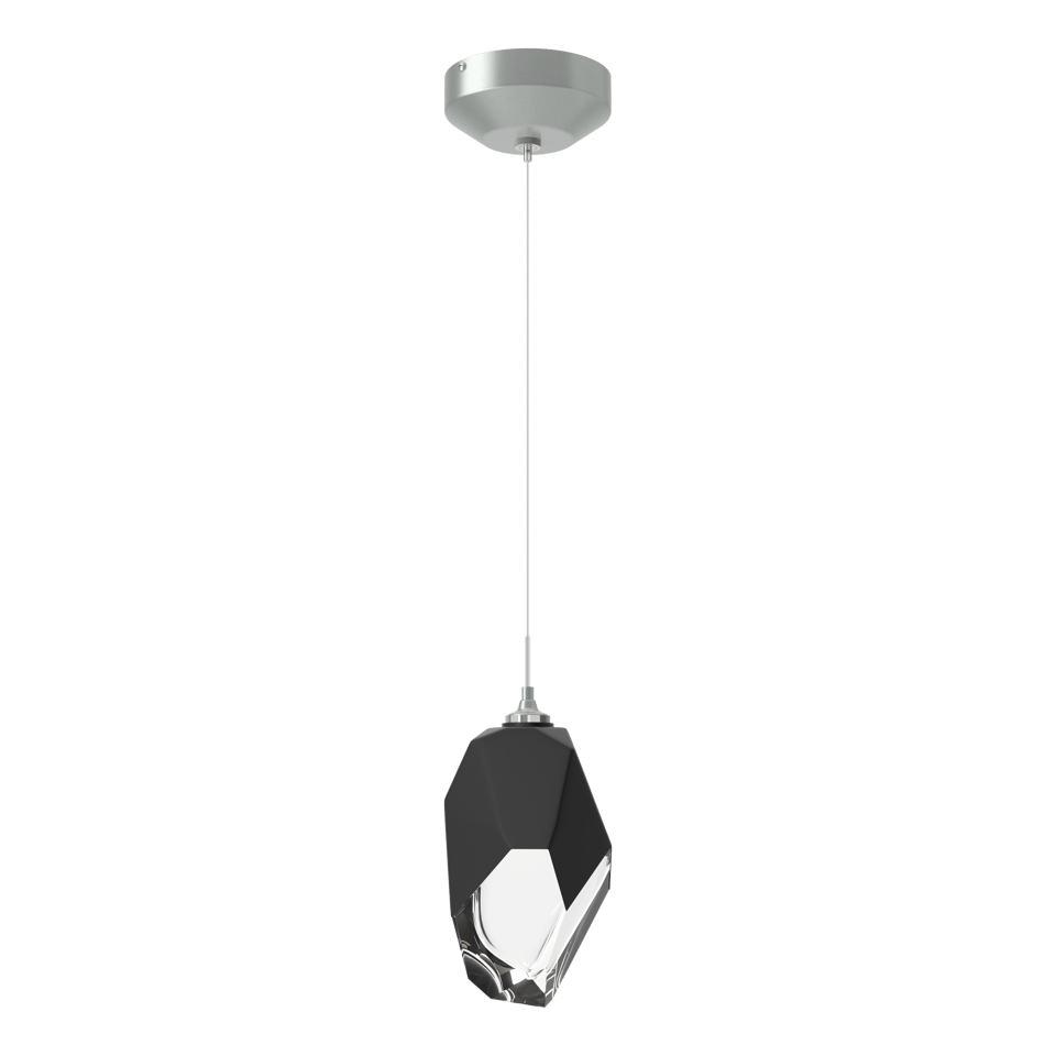 Hubbardton Forge Chrysalis 1-Light Large Pendant, Adjustable Height, Dimmable, Handcrafted Glass Crystal