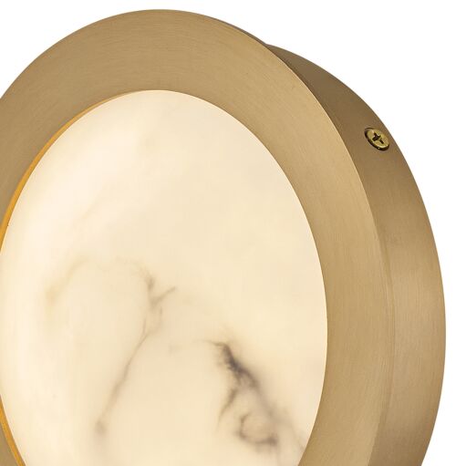 Cava Small Sconce by Fredrick Ramond - Cloudstone Shade, Dimmable, ADA Compliant Wall Light