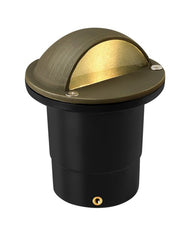 Hardy Island Eyebrow Well Light by Hinkley Lighting - Dimmable 8W Outdoor Fixture, Matte Bronze Finish