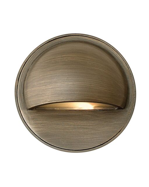 Hinkley Lighting Hardy Island Eyebrow Deck Sconce, 150 Lumens, LED, Matte Bronze, UL Wet Rated