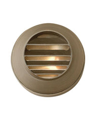 Hinkley Lighting Hardy Island Round Louvered Deck Sconce, Matte Bronze, LED, ADA Compliant, 16804MZ-LL