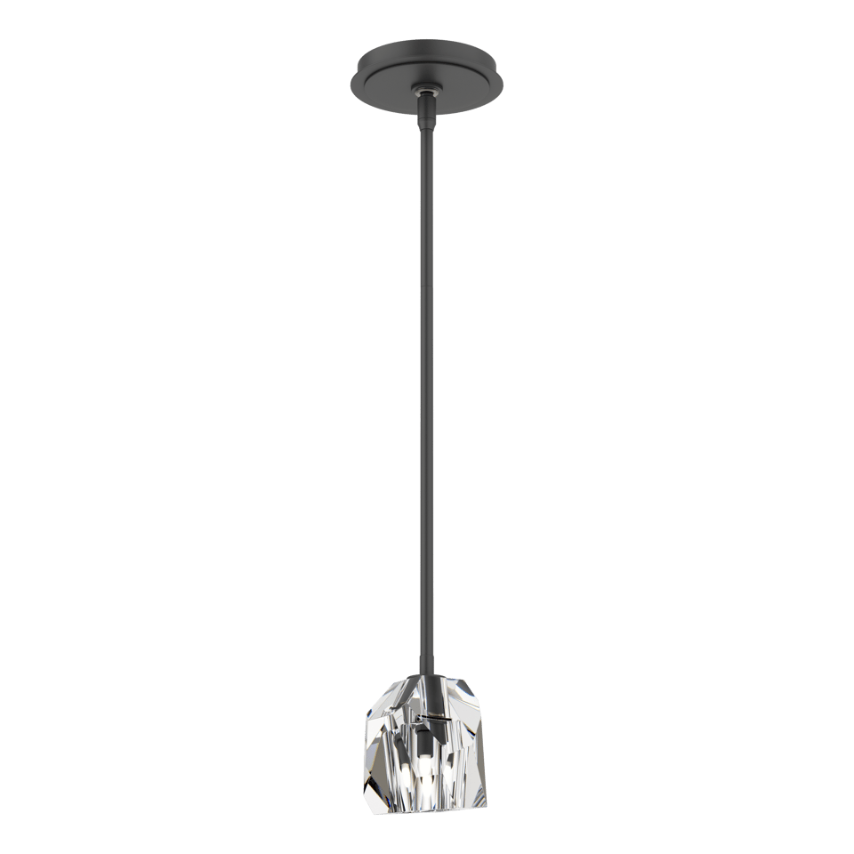 Gatsby 1-Light Mini Pendant by Hubbardton Forge with Adjustable Height & Dimmable Functionality