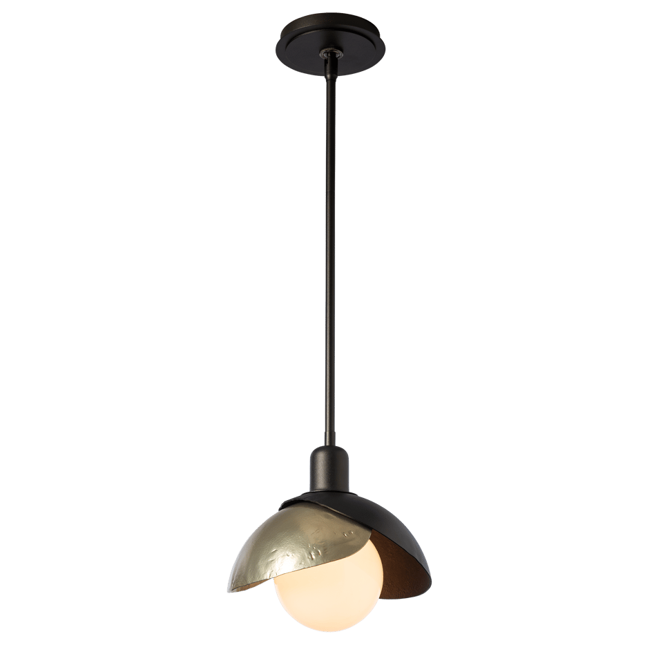 Brooklyn Double Shade Mini Pendant Light by Hubbardton Forge - Artisan Crafted, Dimmable, Versatile Finishes